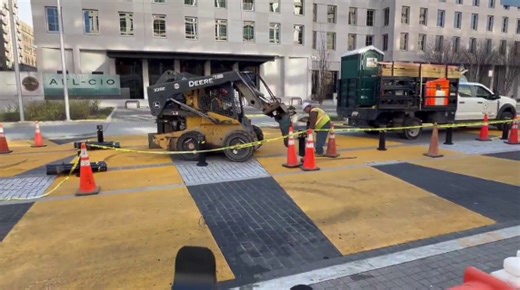 Cancellata la scritta «Black Lives Matter» a Washington