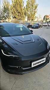 DARWINPRO | Product Showcase: Carbon Fiber Soft Body Kit for #tesla Model 3 Highland #darwinpro