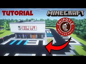 How to Build a CHIPOTLE in Minecraft Tutorial