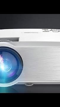 TOPVISION Retroprojecteur, 5500 Lumens Mini Projecteur Full HD 1080P Vidéoprojecteur, Très pratique