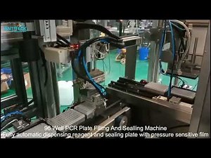 96 Well PCR Plate Filling And Sealing Machine - Microplate Dispenser - 96 Well Plate Filler - PCR