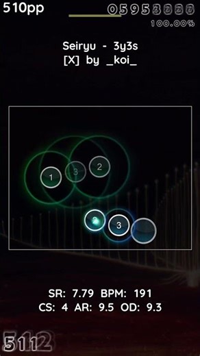 beatmap showcase 051 | #osu #osugame #mapping