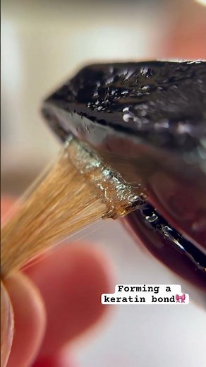 Forming a keratin bond for hair extensions #hairextensions #hairstylist #boston #hairtutorial