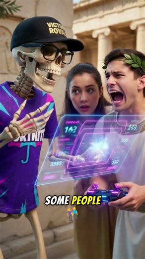 What if you were a PRO Fortnite player in the Ancient Greek ? 😱😲