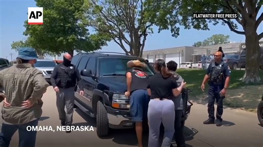 Federal immigration raid at Omaha meat production plant sparks protests