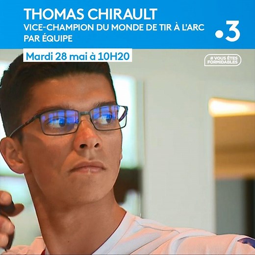 28K views · 29 reactions | Thomas Chirault, Samarien, est Vice-champion du monde de tir à l'arc par équipe et n°1 français de tir à l'arc. Entre deux cours à La Sorbonne, il se prépare pour les Jeux olympiques de Tokyo, en 2020. | France 3 Nord Pas-de-Calais | Facebook