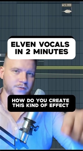 Elven VOCALS in 2 MINUTES. FL Studio TUTORIAL #flstudio #flstudiotutorial #musicproduction