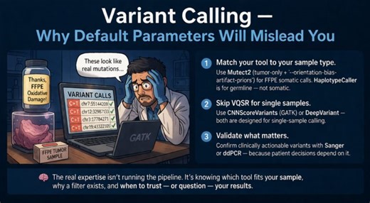 FFPE Samples Mislead Variant Calling with Default Parameters | Balqees Mansour posted on the topic | LinkedIn