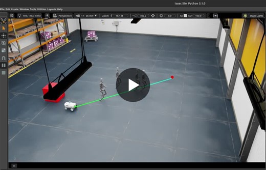 #robotics #autonomousnavigation #nvidia #isaacsim #mppi #pathplanning #simulation #obstacleavoidance #costmap #motionplanning #stvl #python #gpu | Nitin Thakkar