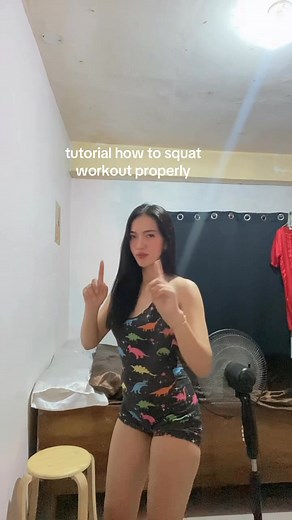 SQUAT WORKOUT TUTORIAL 😄 #fypageシ #hilights | Bartolay Charetie