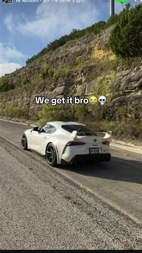 “2 Steps That's comin' out the back of the Supra with two jets”🗣️🔥🔥 #supra #cartok #toyotasupra #mk5supra #cartrend