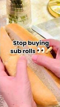 These Sub Rolls Came From My BREAD MACHINE?! 🥖