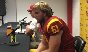 Video: Jake Olson drives at Nascar track