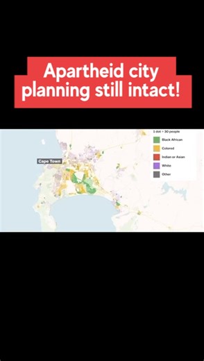 Cape Town, South Africa is the most unequal city in the world | Busting The Myth Of White Genocide In SA