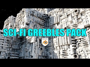 FREE Sci-Fi Kitbash Pack for blender