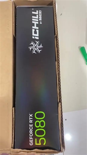 encomenda chegou Rtx 5080 16GB #pcgamer #pcgaming #pc