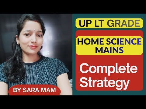 LT Grade Home Science Mains Preparation Live Class | Complete Strategy 2025 | BY SARA MAM