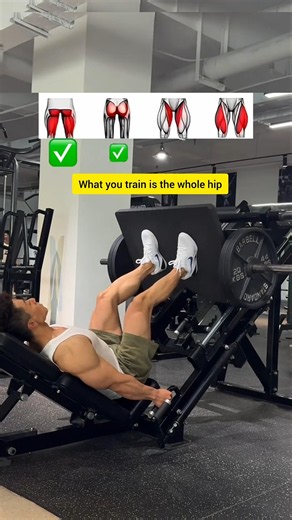 ✅ Parfect LEG Press 🔥 4 Powerful Ways to Use the Inverted Pedal Machine! #Shorts #Fitness #Workout