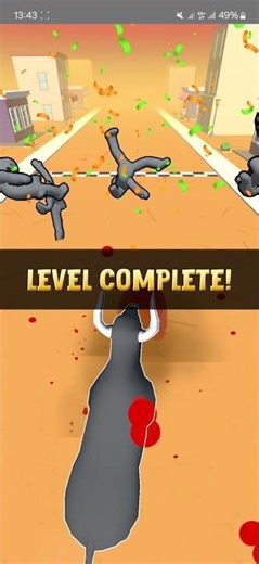Horn Havoc: Bull Rampage Gameplay Casual Games #casualgames #androidgames