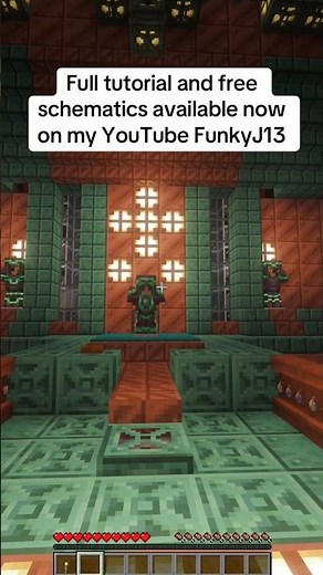 Mega Armory 3 Tutorial and Schematic OUT NOW #minecraft #viral #shorts #trending #gaming #marvel