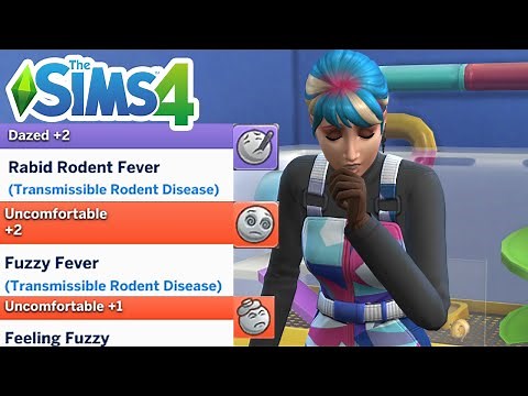 How To Cure Rabid Rodent Fever/Disease - The Sims 4