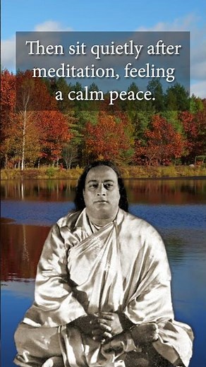 Yogananda: The Peace of Meditation