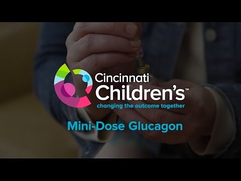 How to Give a Mini Dose of Glucagon | Cincinnati Children's