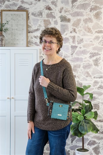 Sallie Tomato Sewing Patterns & Bag Supplies | Nothing sparks creativity quite like Cork Club! Every month, I get a surprise print of cork fabric in the mail, and it’s like a little gift... | Instagram