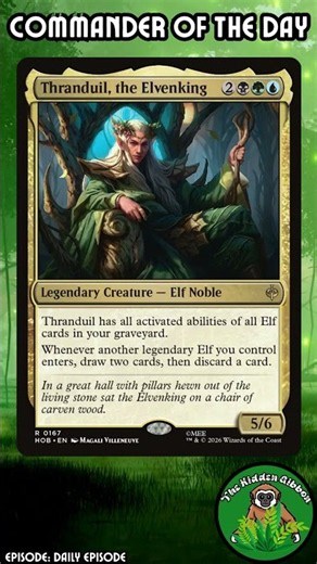 Thranduil, the Elvenking | Gibbon's Commander of the Day | #MTG #EDH #Commander