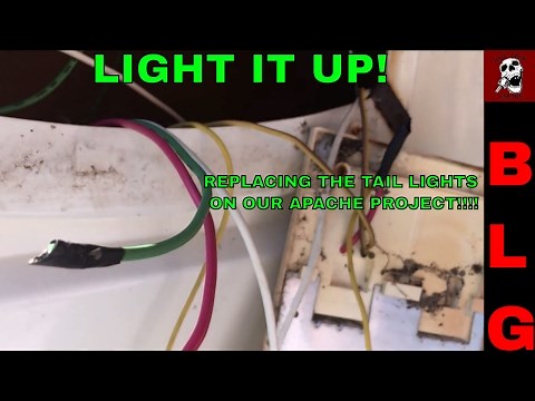 APACHE CAMPER PROJECT TAIL LIGHT REPLACEMENT
