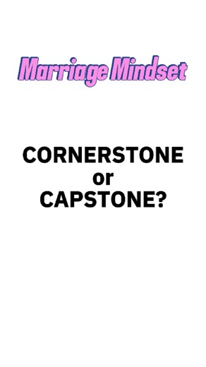 Taylor Chandler on Instagram: "How did we transition from a Cornerstone to a Capstone culture? I’ll highlight two things 👇 1. Many divorced people (including parents) passed down the Capstone model even though THEY grew up seeing the Cornerstone model. They see their own divorce as an indicator that marriage isn’t what it looks like, and they pass down these ideas to their children or they rant about it online. Rather than going deeper into WHY their marriage didn’t work, they blame it on marri