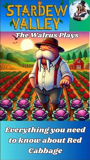 Everything you need to know about Red Cabbage in Stardew Valley #shorts #stardewvalley #gaming