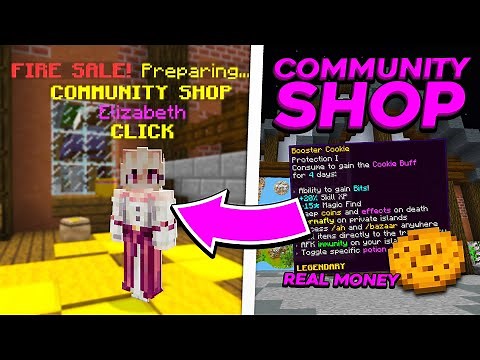 How to Use the Community Shop! (Hypixel Skyblock 0.9 Update)