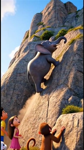 🧗 Rock Climbing Challenge | Mountain Adventure Story #3danimation #disney #cartoon