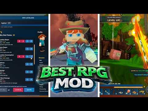 This Mod Turns Hytale Into a REAL RPG (RPG Leveling & Skills Review)