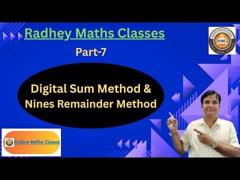 Digital Sum Method and Nines Remainder Method