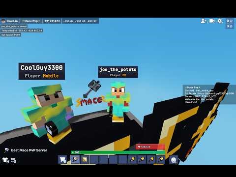 Bloxd.io Mace pvp tutorial