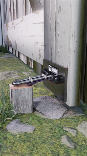 Push-Seal Door Holder Mechanism - Outdoor Swing Gates