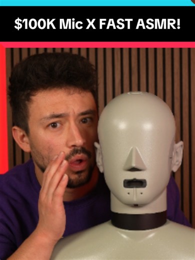 FAST ASMR with $100K Mic — intense mouth sounds for sleep