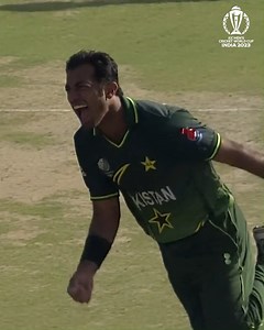 10M views · 130K reactions | Pakistan pacer Wahab Riaz was in sensational form as he dismantled India's high profile batting order with a five-wicket haul at the ICC Men's Cricket World Cup 2011  | ICC - International Cricket Council | Facebook