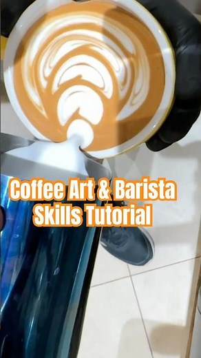 Practice Ideas for Beginners ☕🌿 | Coffee Art & Barista Skills Tutorial