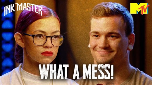 It looks like the artists misunderstood their cross-stitch assignment, and the judges are not being nice about it 🫣 #MTVInkMaster | MTV Africa