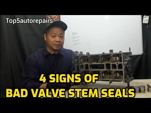4 SIGNS OF BAD VALVE STEM SEALS (EXPLANATION AND EXAMPLES)