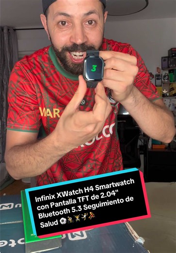 Infinix XWatch H4 Smartwatch con Pantalla TFT de 2.04