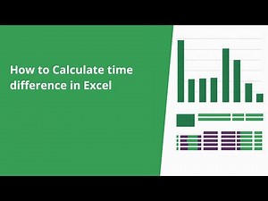 How to Calculate time difference in Excel