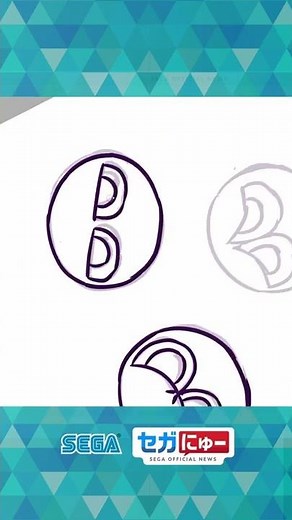 How to draw PuyoPuyo / SEGA Web Series: Sega News　#Shorts