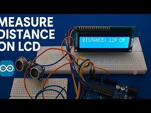 Arduino Distance MeasurementSystem with LCD Display |#Arduino #trending #videos #youtubefamous #lcd
