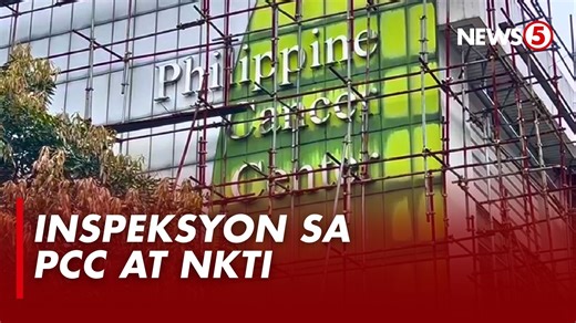 DPWH INSPECTION Ininspeksyon ng Department of Public Works and Highways (DPWH) ang isinasagawang konstruksyon sa Philippine Cancer Center (PCC) at National Kidney Transplant Institute (NKTI) sa Quezon City ngayong Martes, Jan. 13. Isa ang PCC sa mga pangunahing proyektong pangkalusugan ng gobyerno, na binubuo ng 20-palapag na gusali. Matatandaang sinimulan ang konstruksyon ng naturang pasilidad noong 2024. | News5