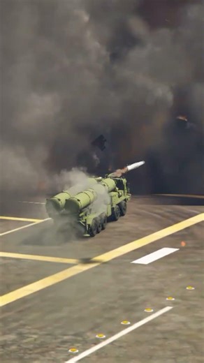 S-500 Missiles System Attack on Stationary Helicopter in Air Base - GTA V #sub