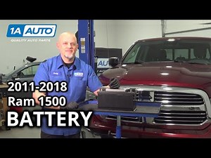 How to Replace Battery 2011-2018 Ram 1500